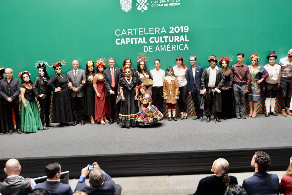 Programa gubernamental para el impulso de las actividades culturales y artísticas de la Ciudad de México en 2019.